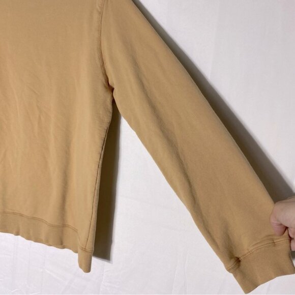 Vintage Wardrobe Essentials Yellow Embroidered BOCA Crew Neck Sweatshirt M - Picture 7 of 13